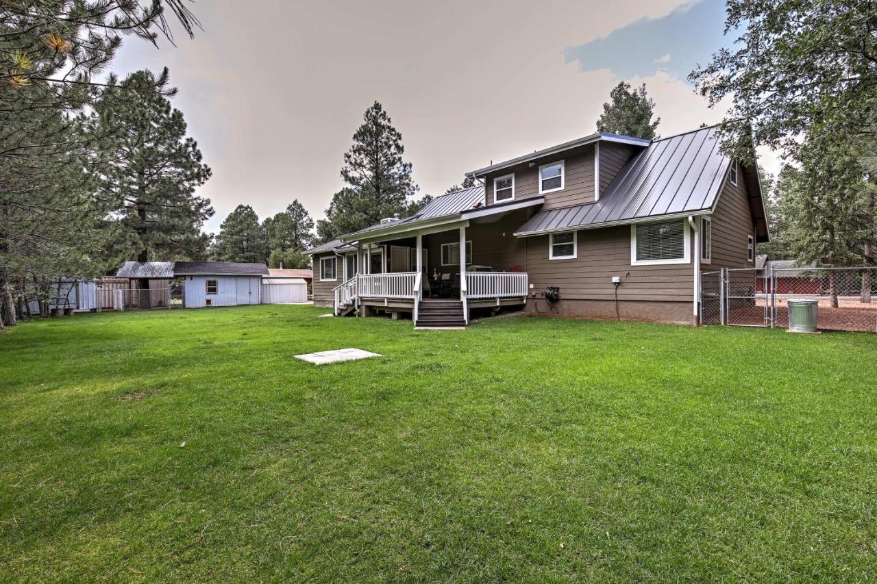 Lakeside Home With Game Room, Yard, Deck And Fireplace Pinetop-Lakeside Esterno foto